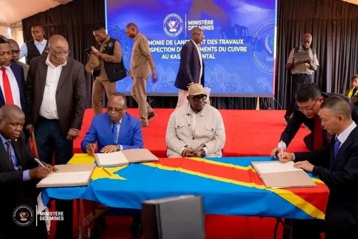 La MIBA et le géant chinois CRRU lancent officiellement le projet des travaux de prospection géologique